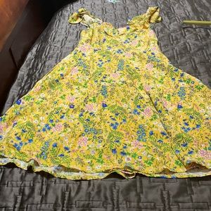 NWT- Old Navy - Size Small Yellow Floral Sundress